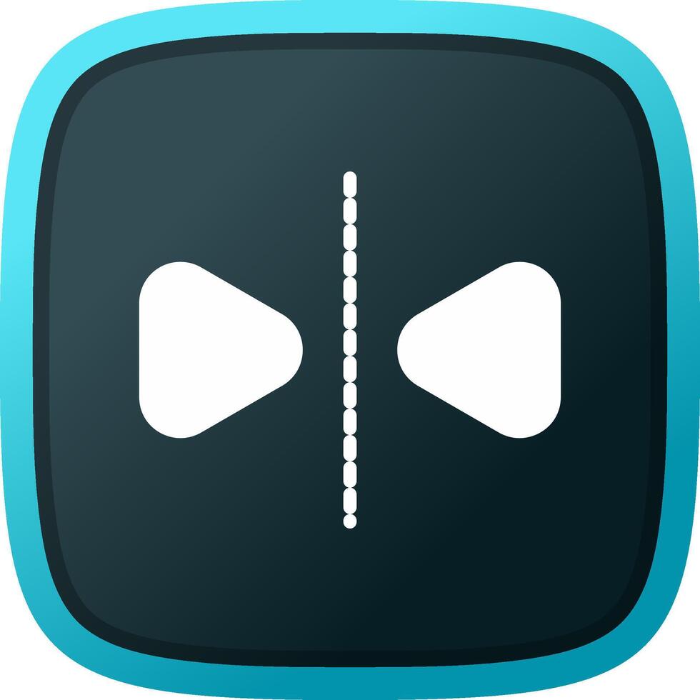 Reflect Creative Icon Design vector