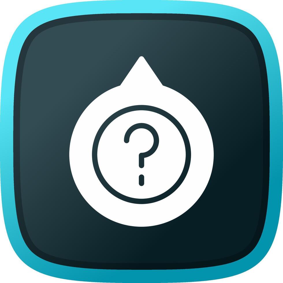 Question Creative Icon Design vector