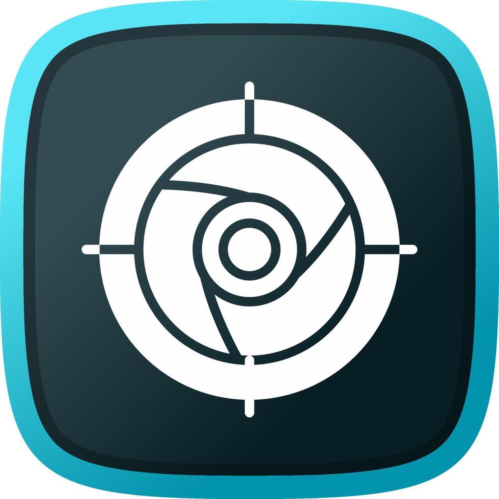 Shutter Creative Icon Design vector