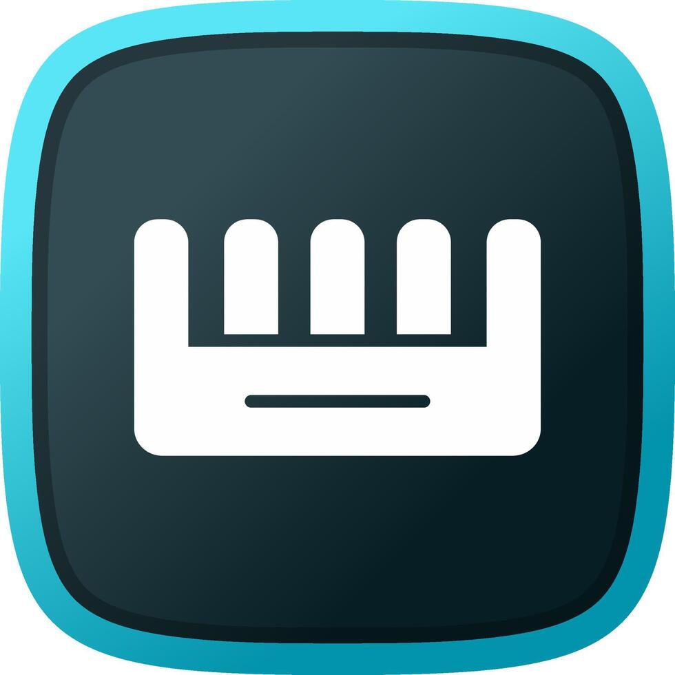 Comb Creative Icon Design vector