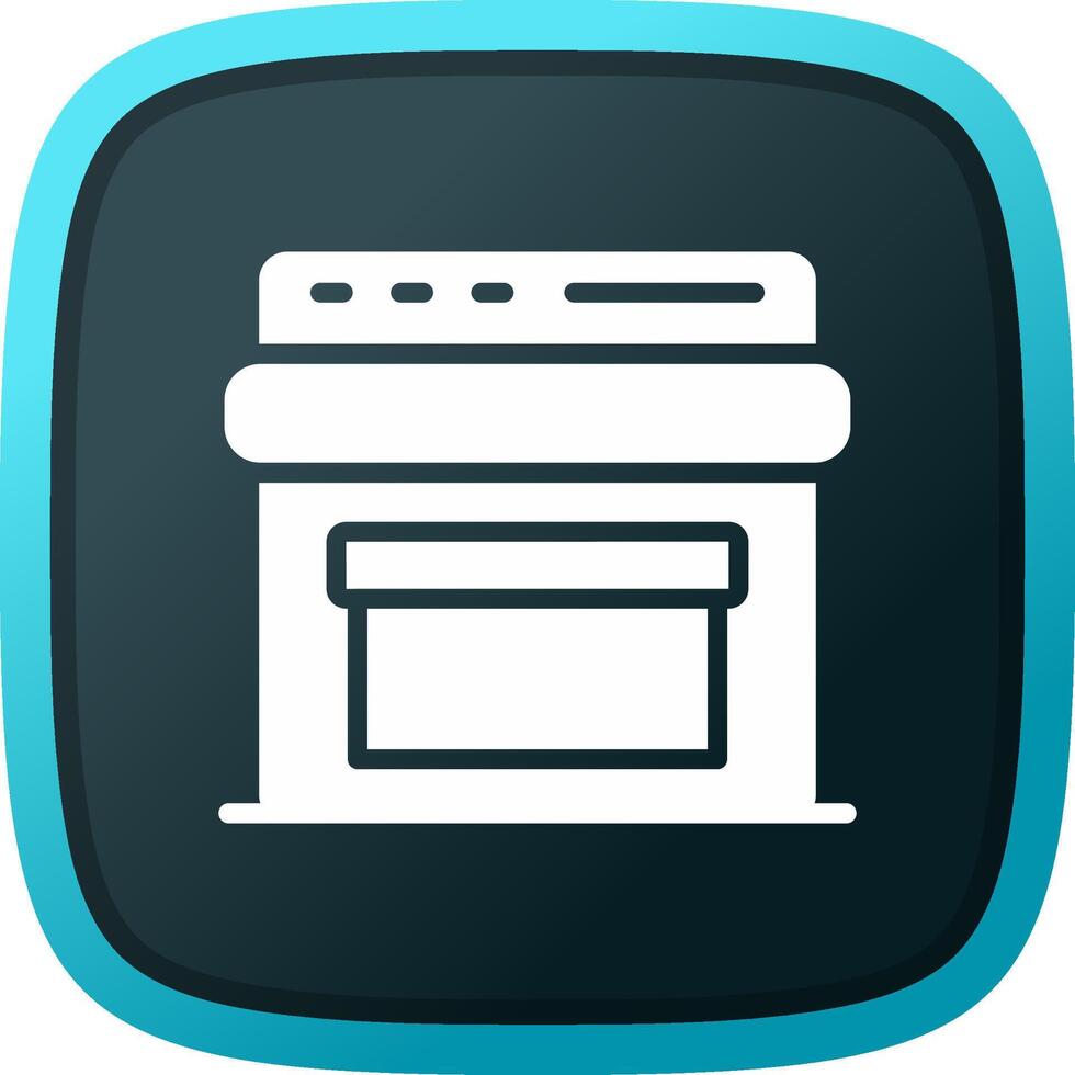 Oven Creative Icon Design vector