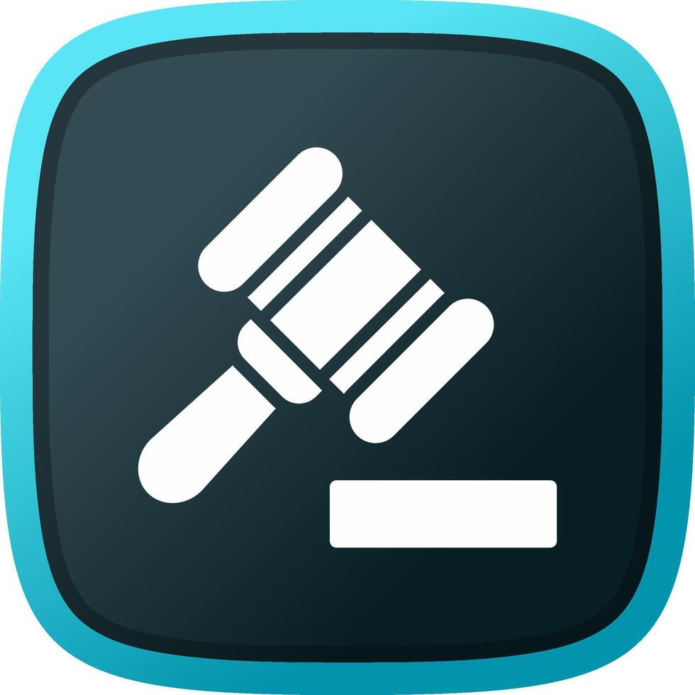 Gavel Creative Icon Design vector