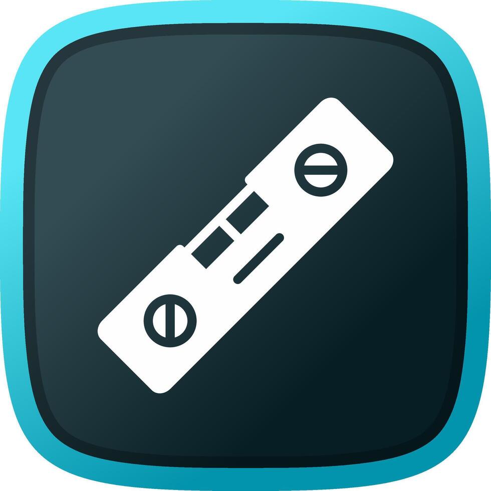 Spirit Level Creative Icon Design vector