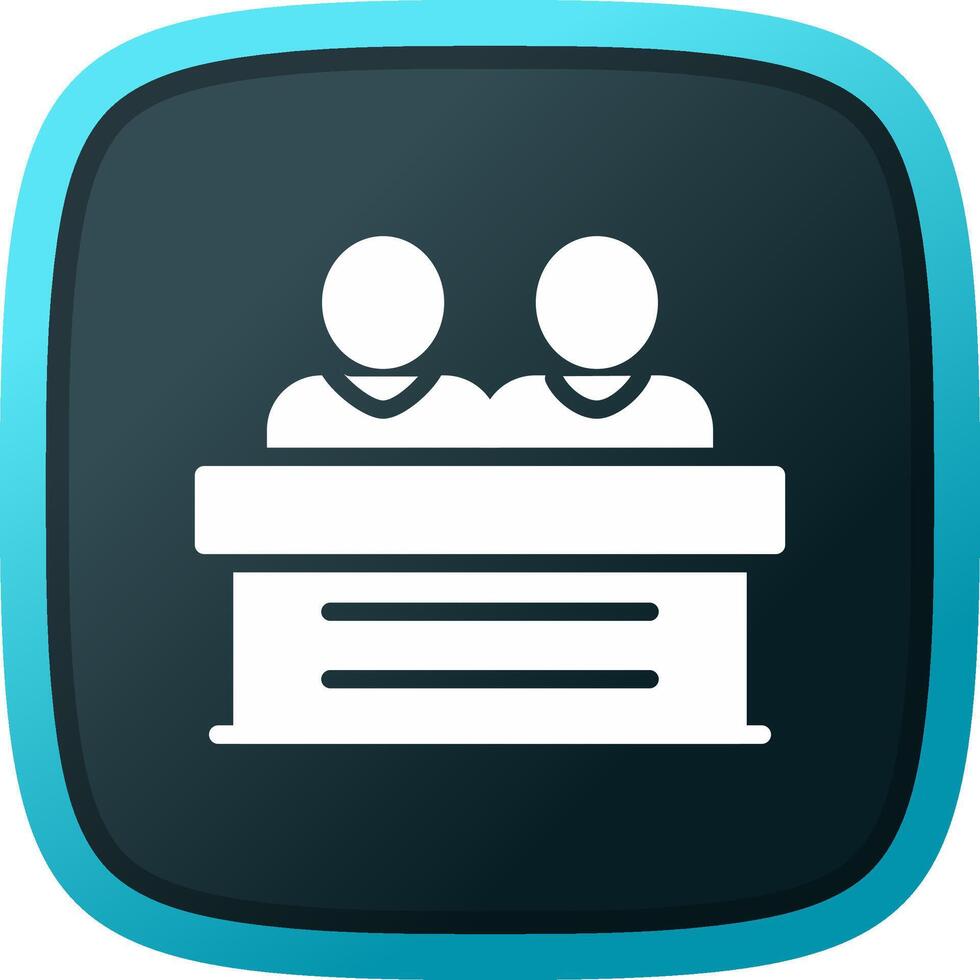 Jury Creative Icon Design vector