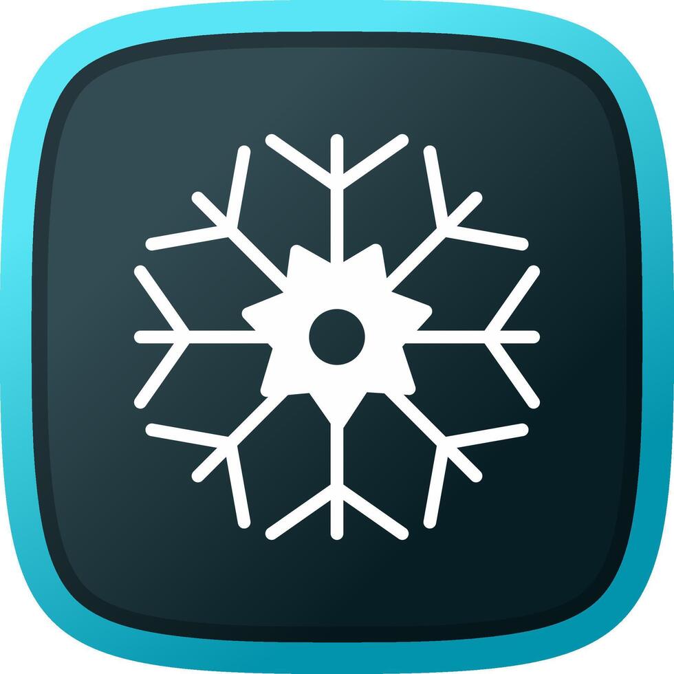 Snowflake Creative Icon Design vector