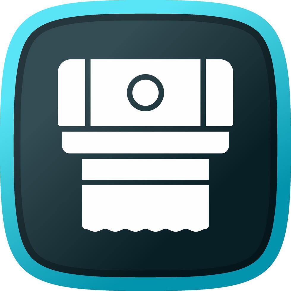 Paper Towel Creative Icon Design vector