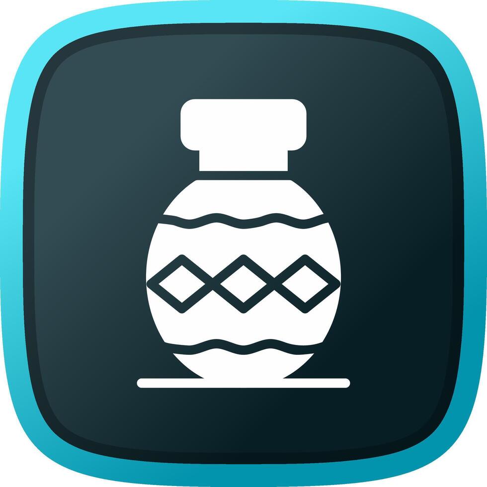 glyph Gradient Corner Design vector