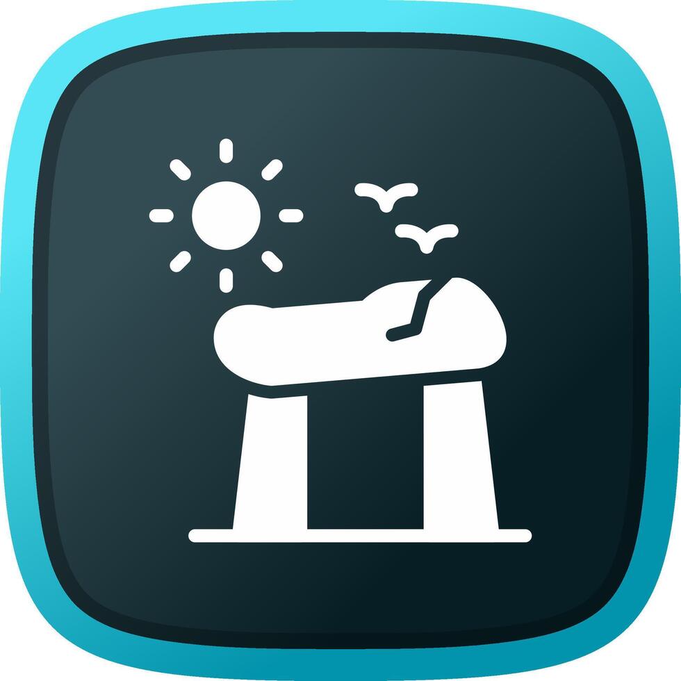 Stonehenge Creative Icon Design vector