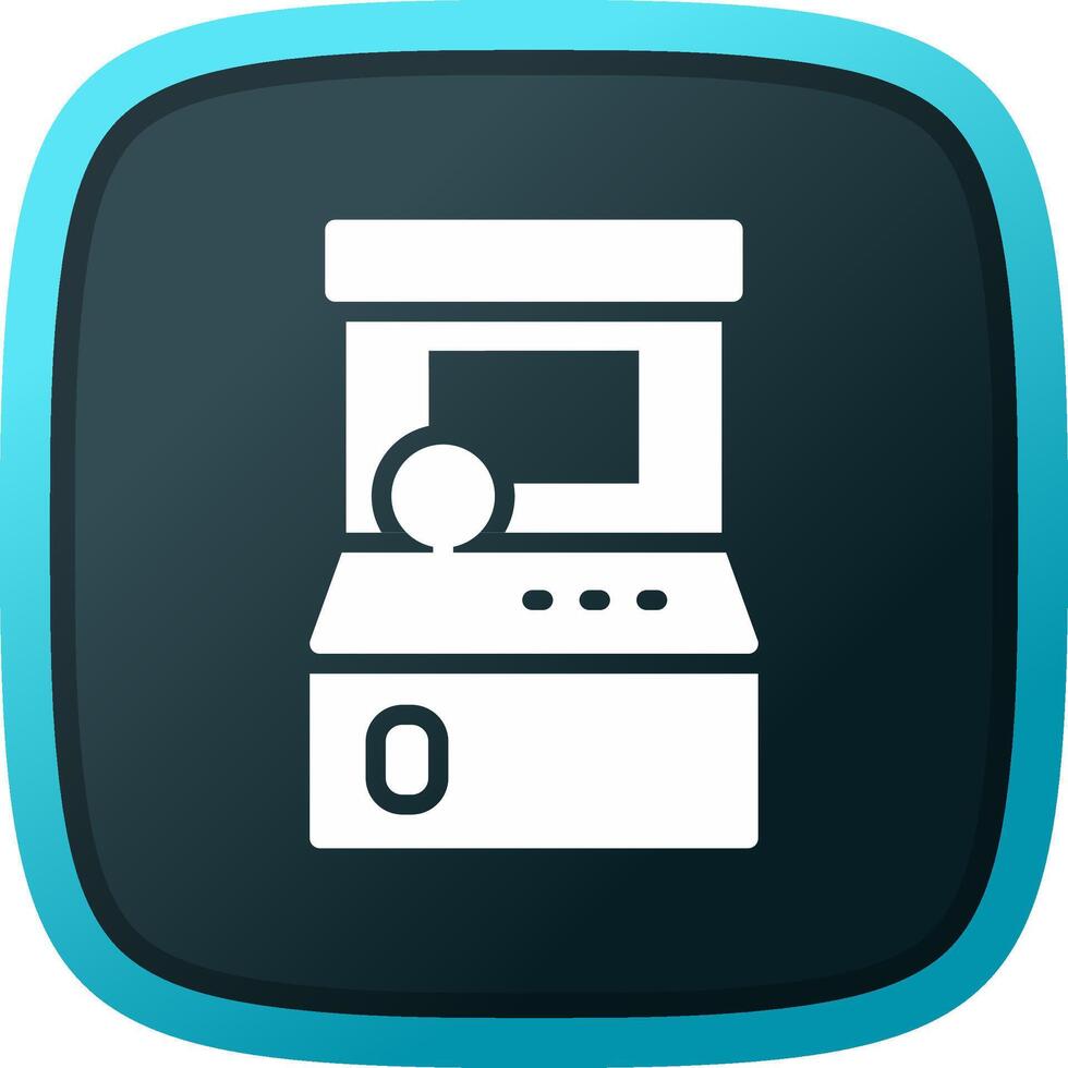 glyph Gradient Corner Design vector