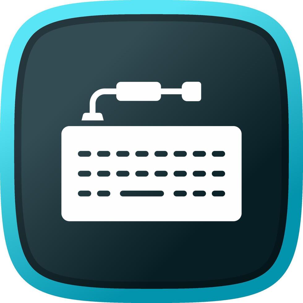 Keyboard Creative Icon Design vector