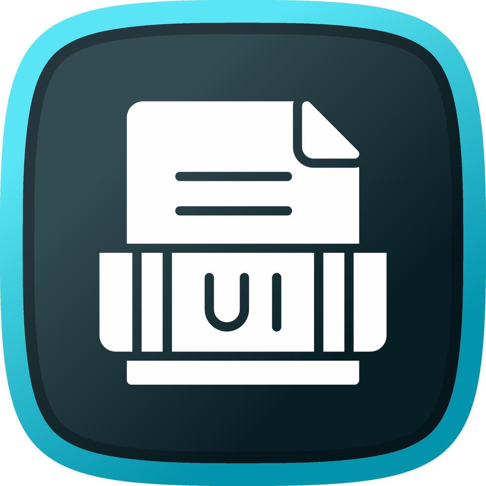 Ui Format Creative Icon Design vector