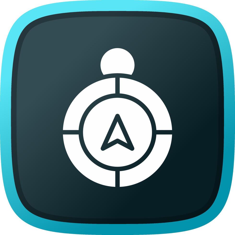 Compass Creative Icon Design vector