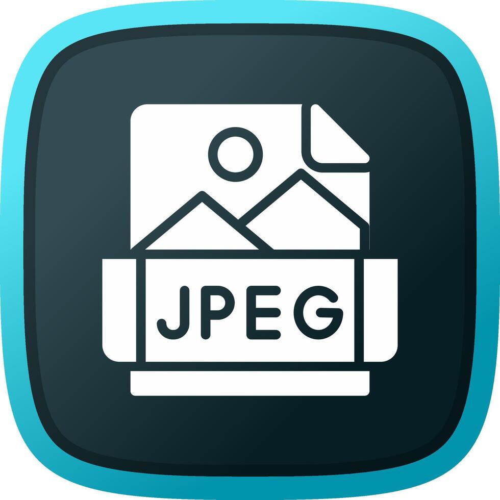 Jpeg Creative Icon Design vector