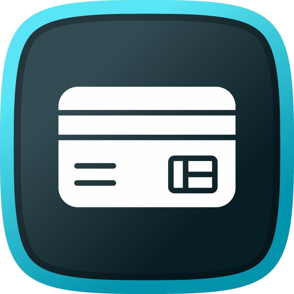 glyph Gradient Corner Design vector