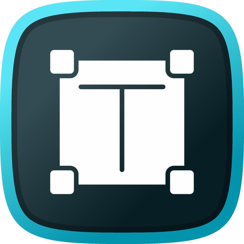 Text Box Creative Icon Design vector