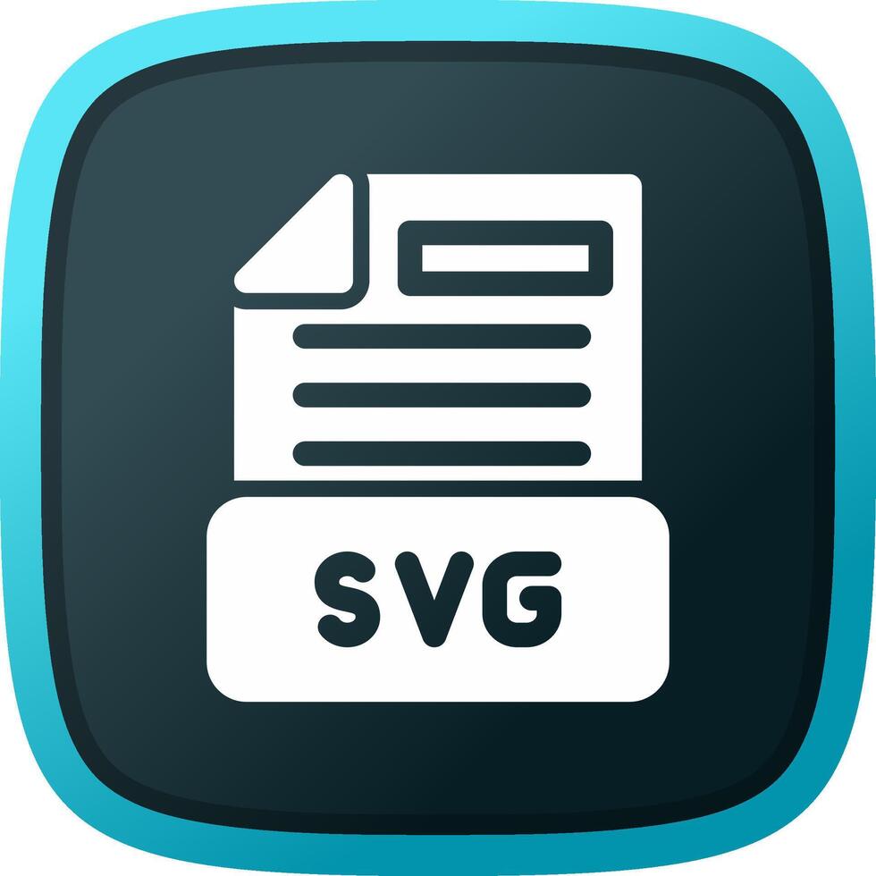 Svg File Creative Icon Design vector