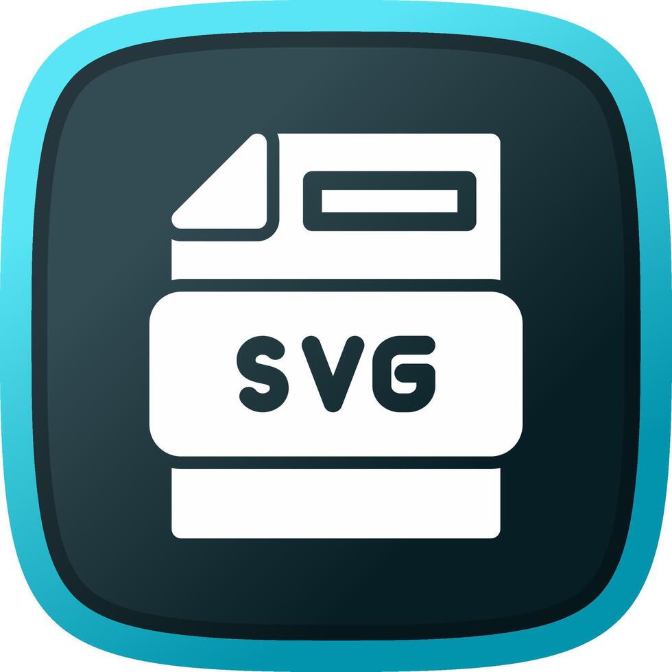 Svg File Creative Icon Design vector