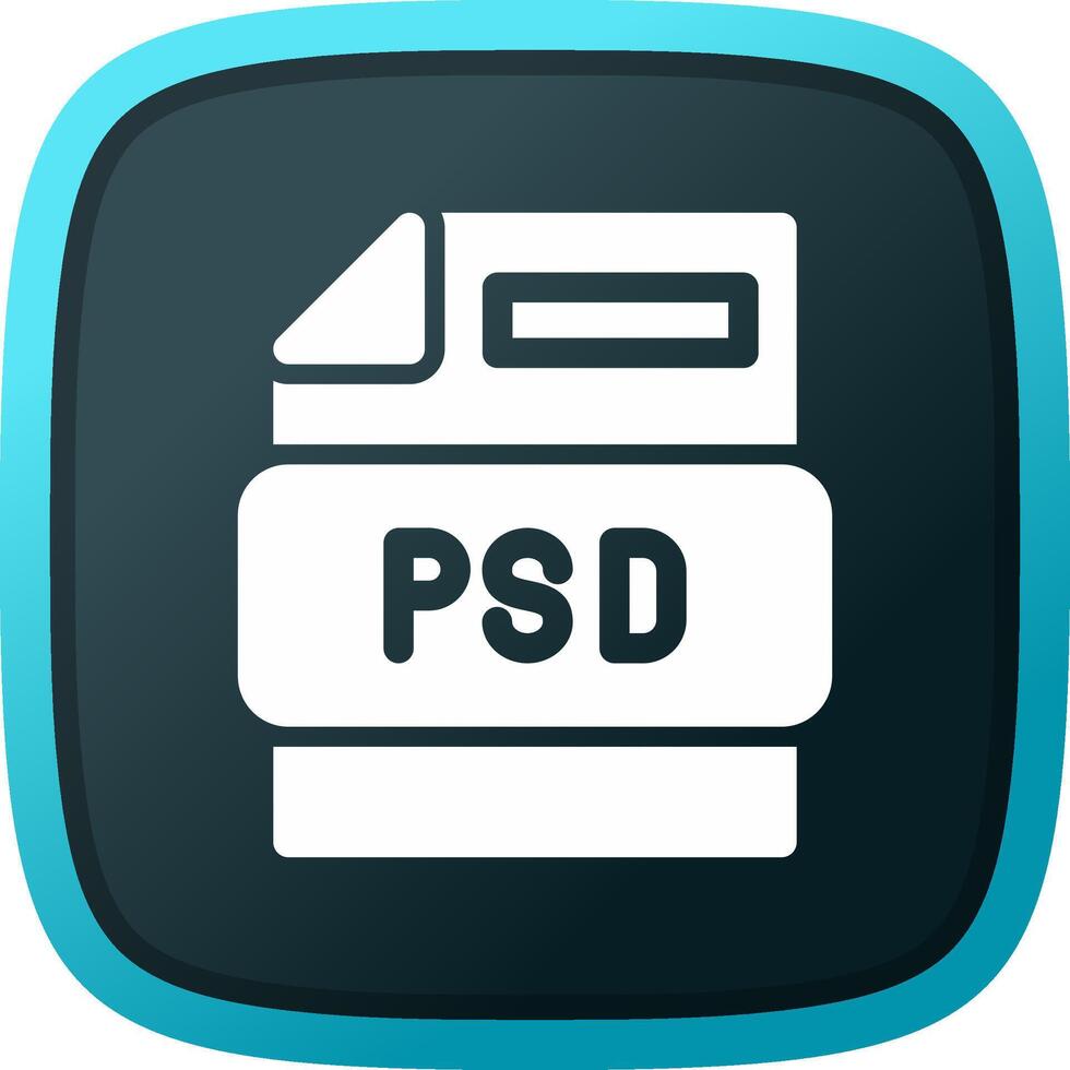 diseño de icono creativo de archivo psd vector