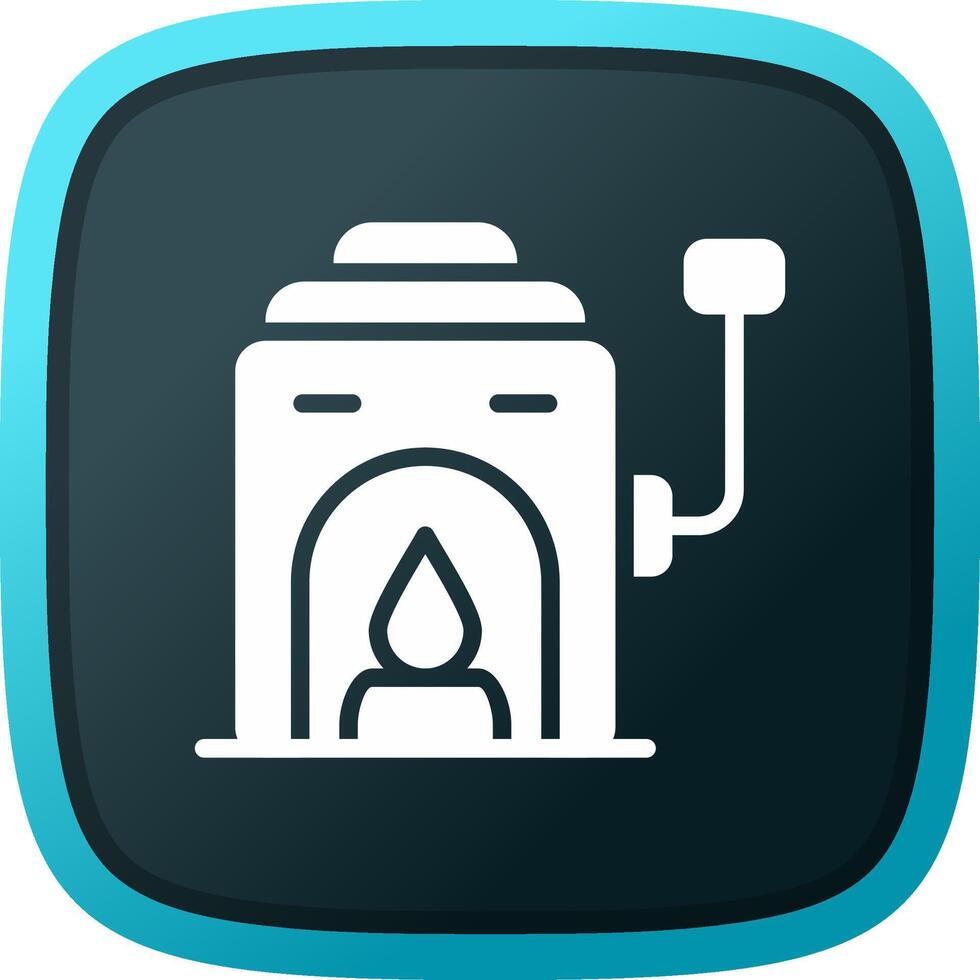 Furnace Creative Icon Design vector