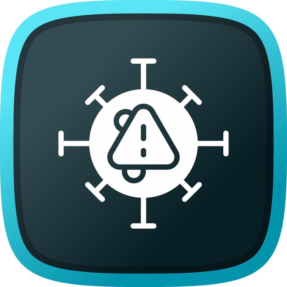 Virus Creative Icon Design vector