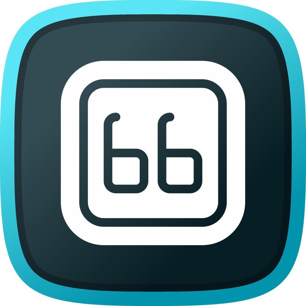 Quotation Creative Icon Design vector