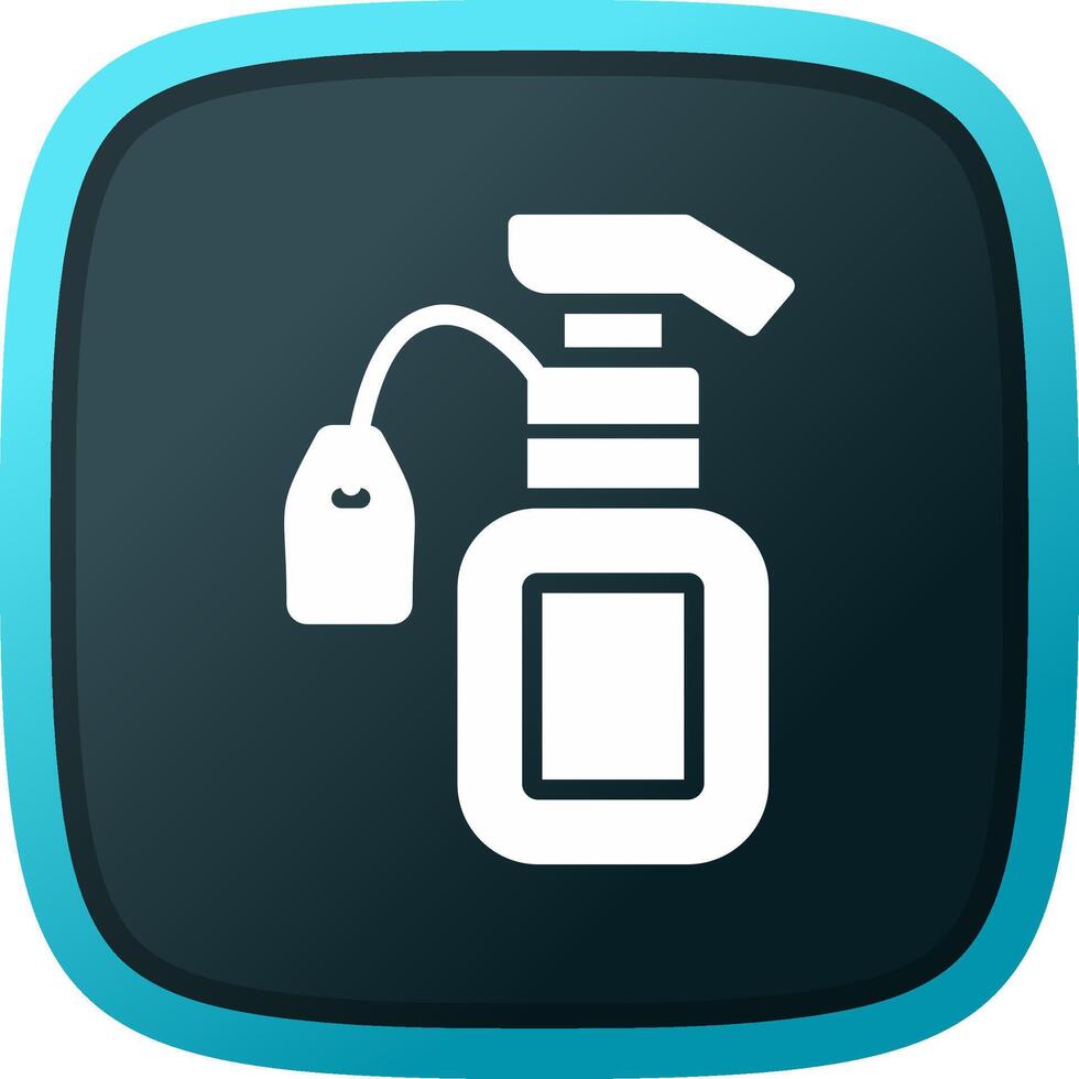 glyph Gradient Corner Design vector