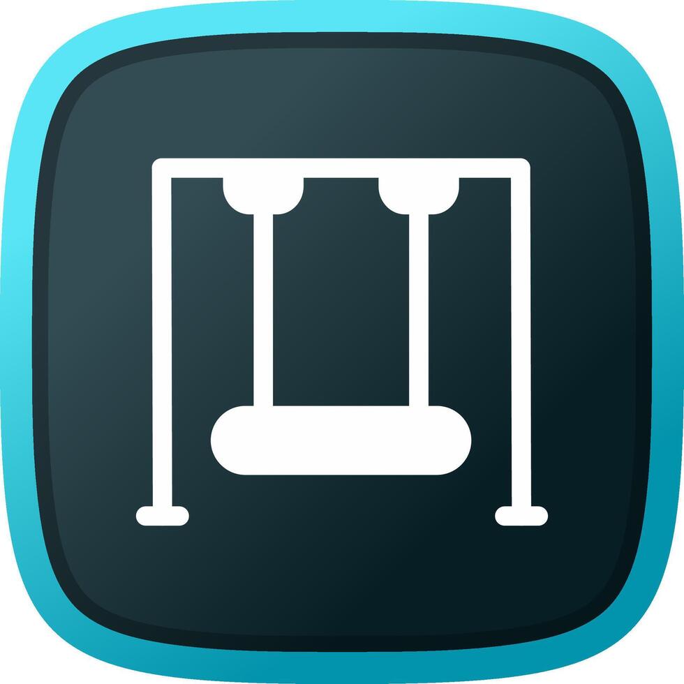 glyph Gradient Corner Design vector