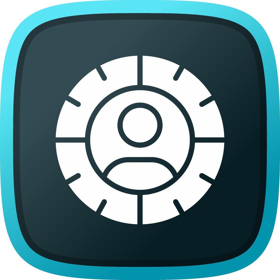 Target Audience Creative Icon Design vector