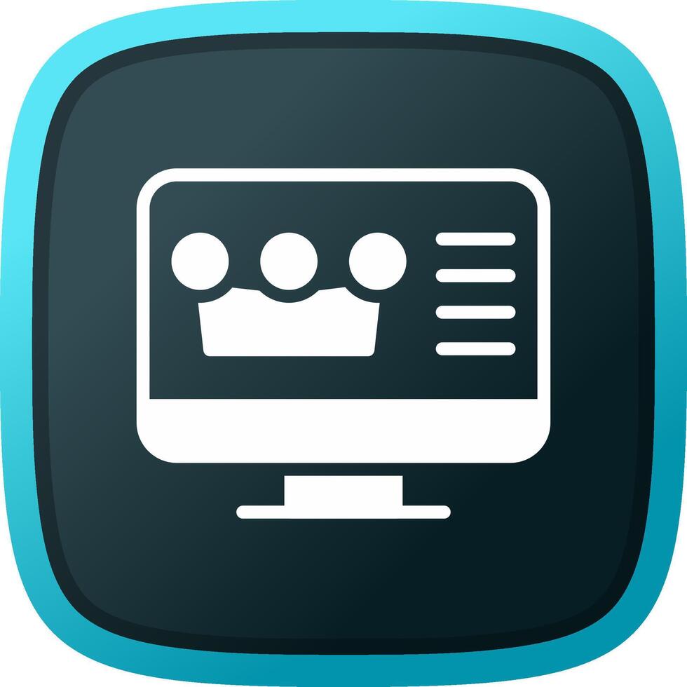 Premium Content Creative Icon Design vector