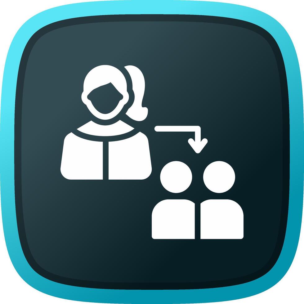 Coaching Creative Icon Design vector