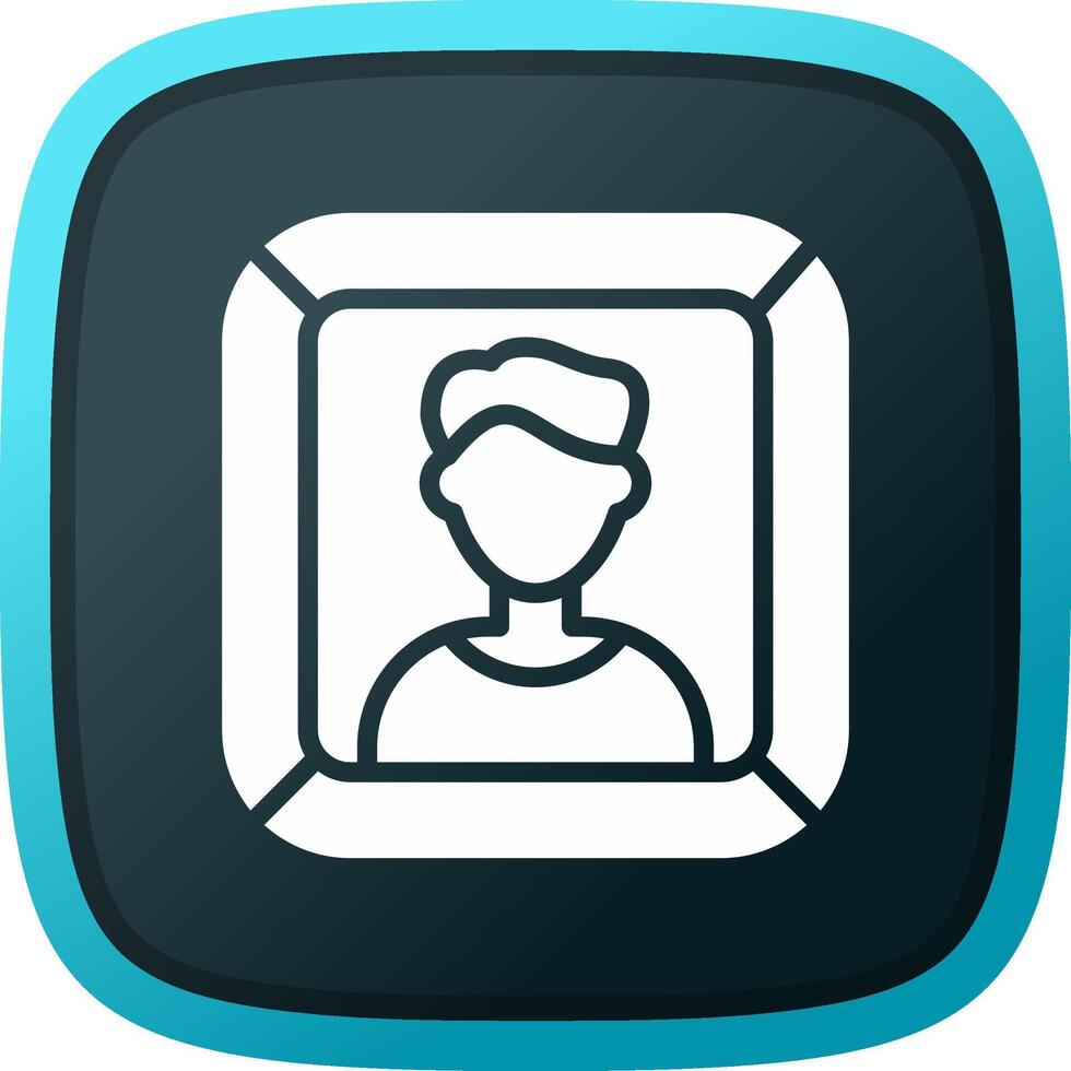 Portrait Creative Icon Design vector