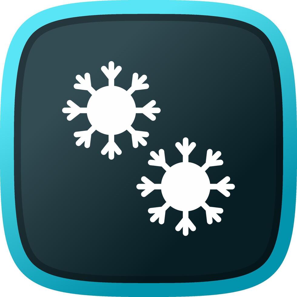 Snowflake Creative Icon Design vector