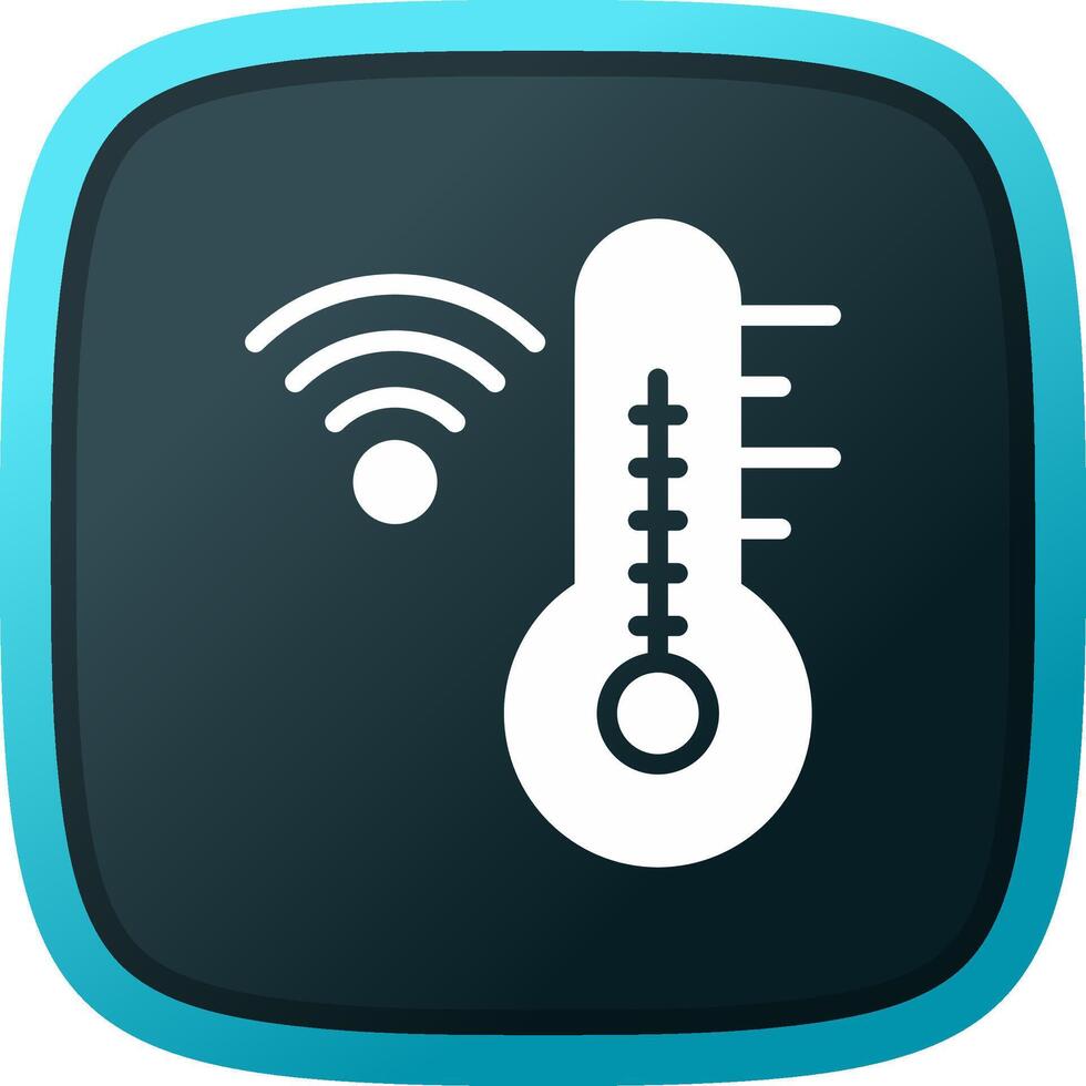 Thermostat Creative Icon Design vector