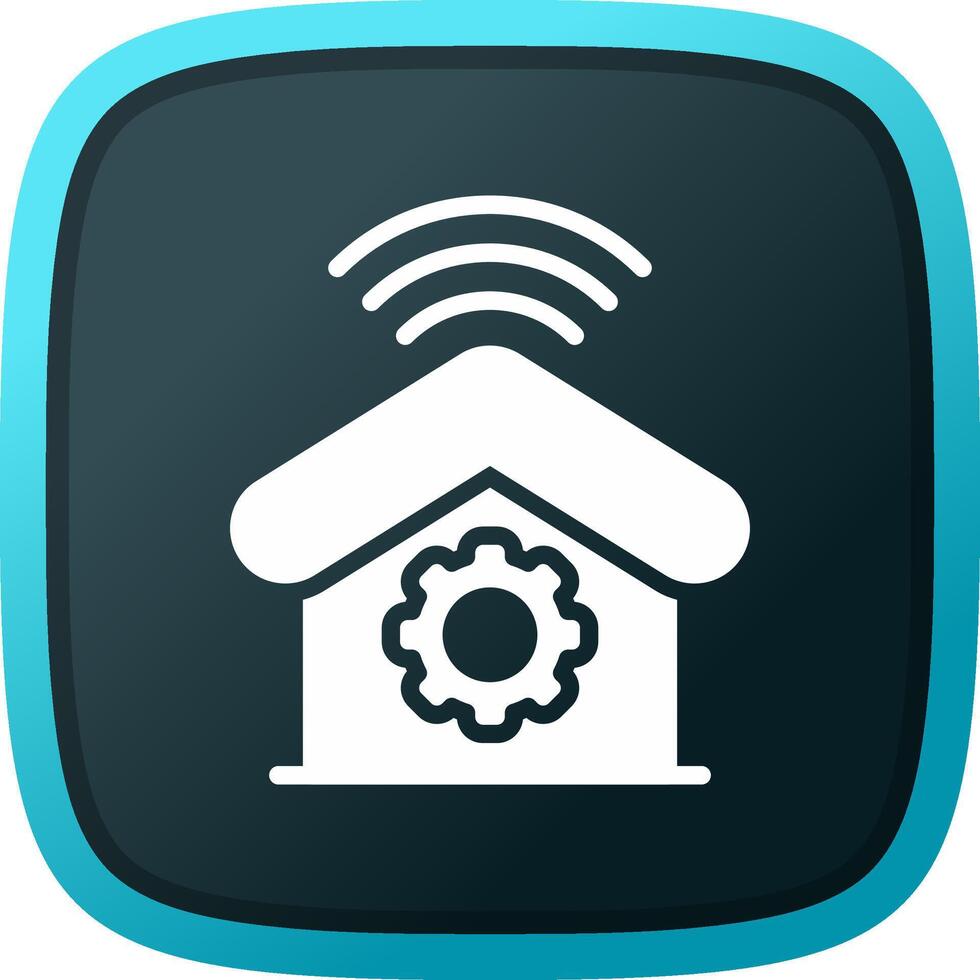 Home Automation Creative Icon Design vector