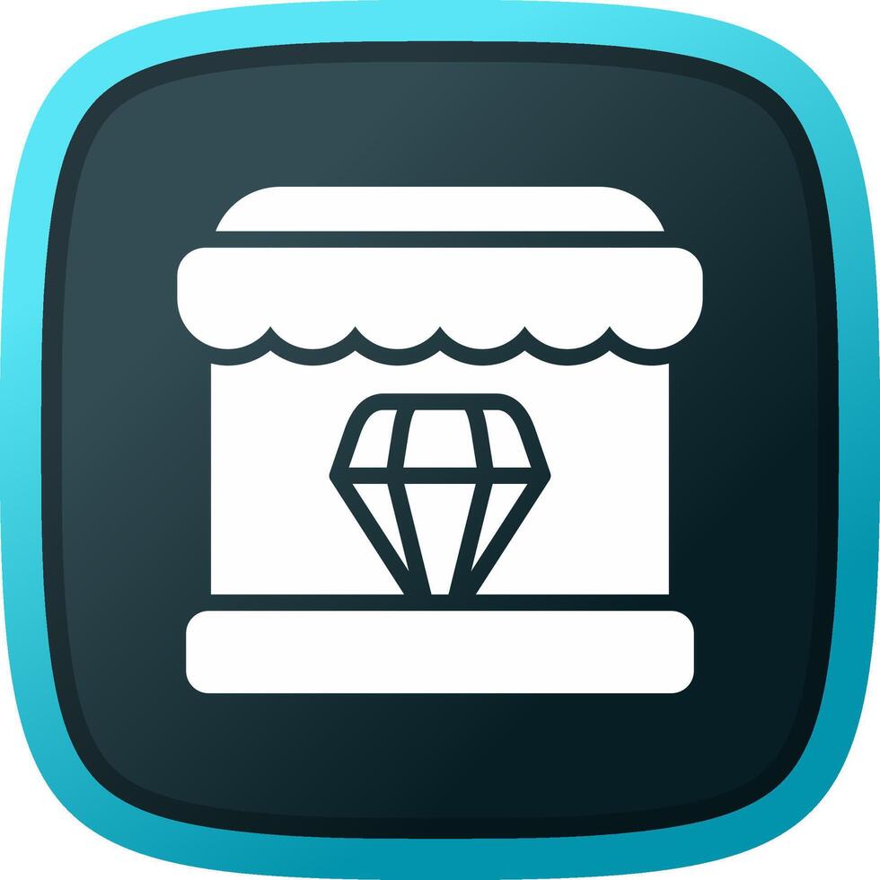 Diamond Shop Creative Icon Design vector