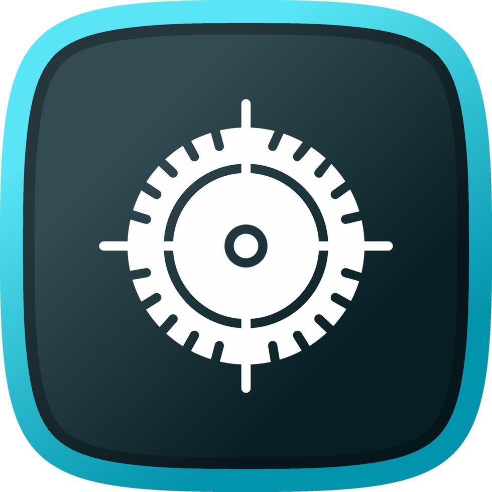 glyph Gradient Corner Design vector