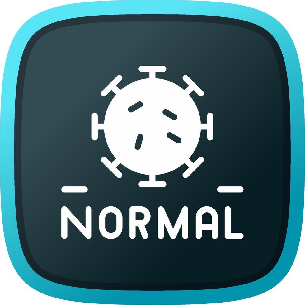 New Normal Creative Icon Design vector