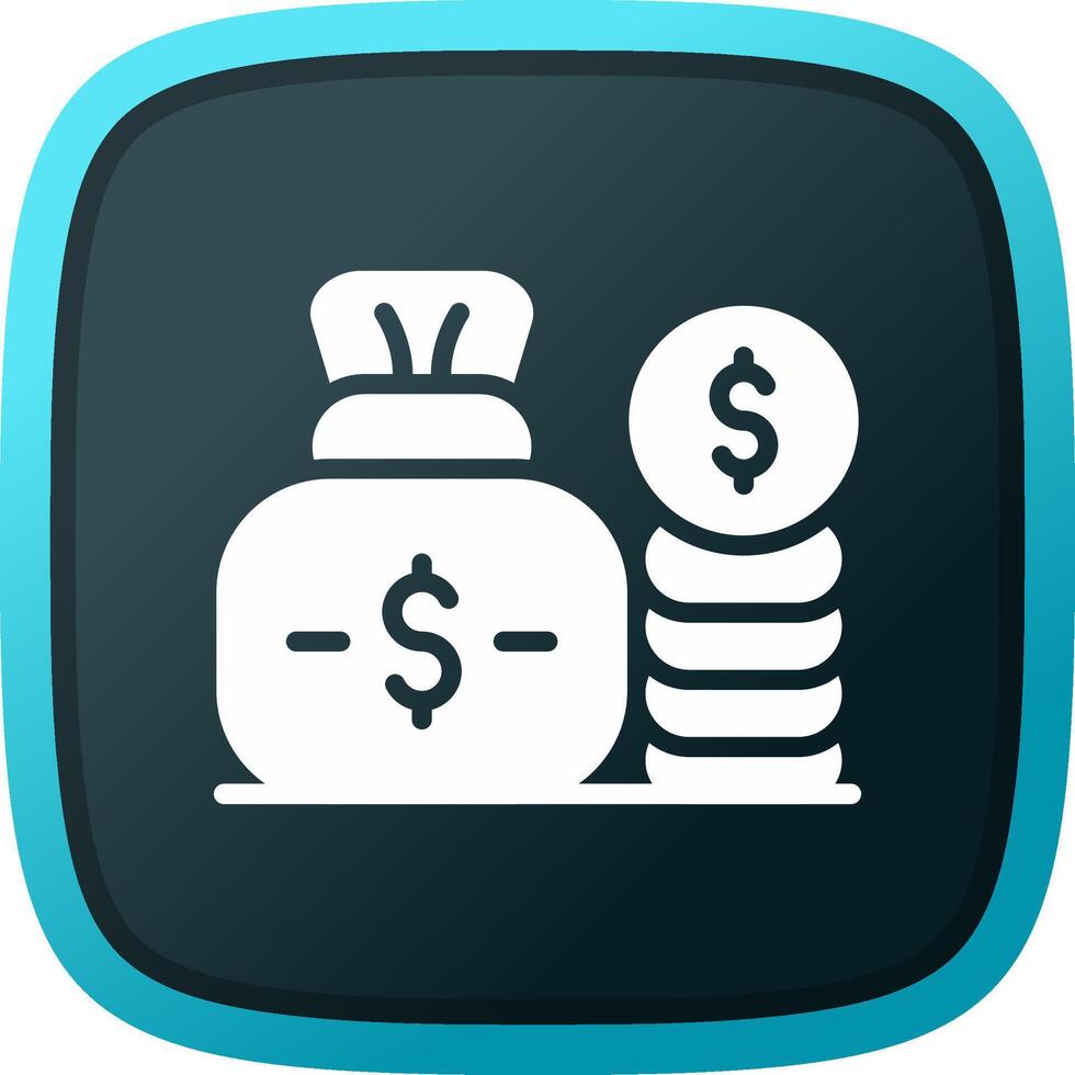 Fixed Deposit Creative Icon Design vector