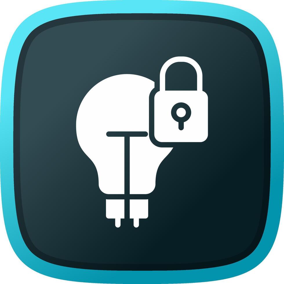 Intellectual Property Creative Icon Design vector