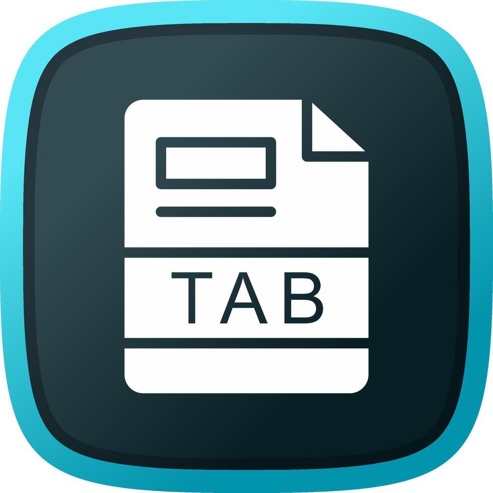 TAB Creative Icon Design vector