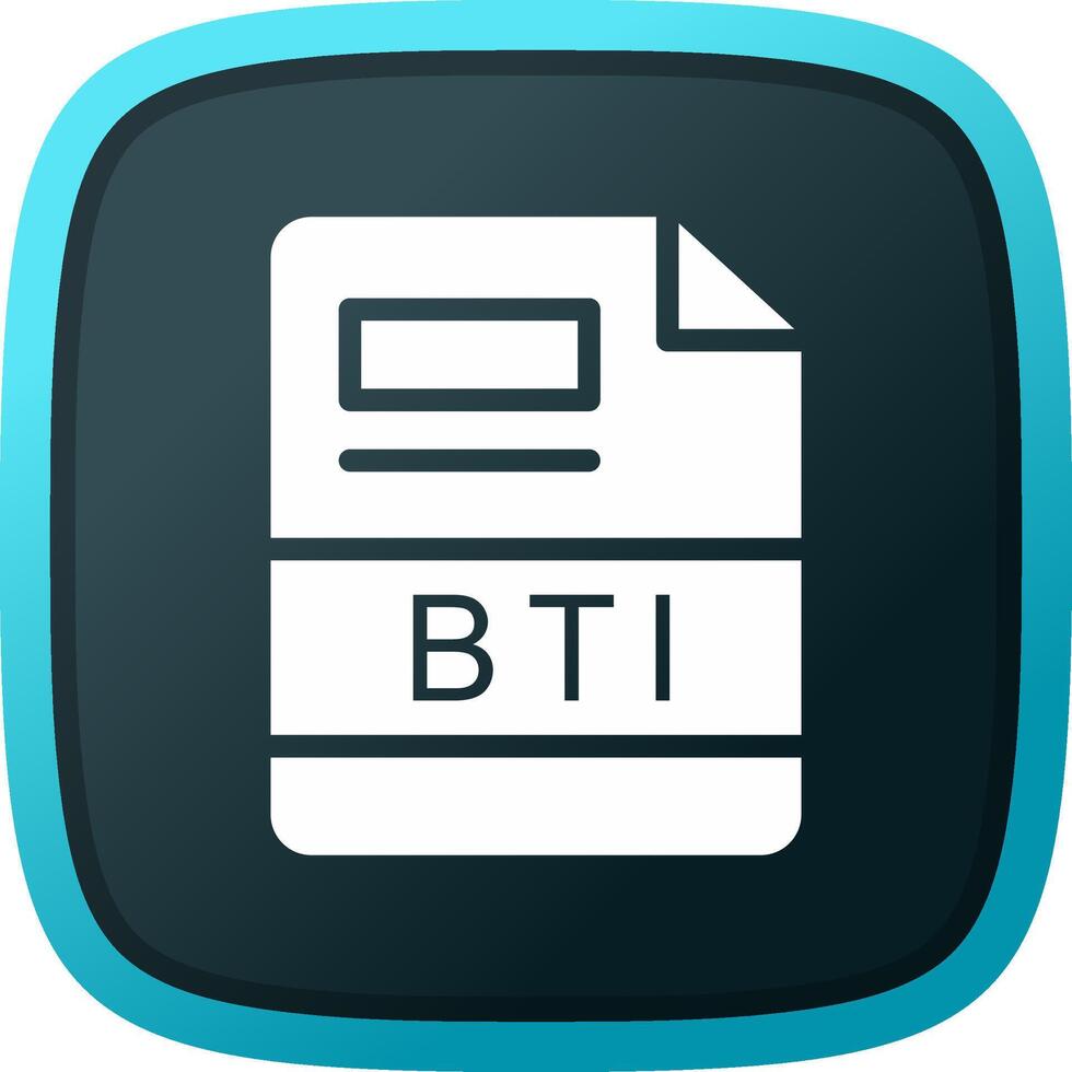 BTI Creative Icon Design vector