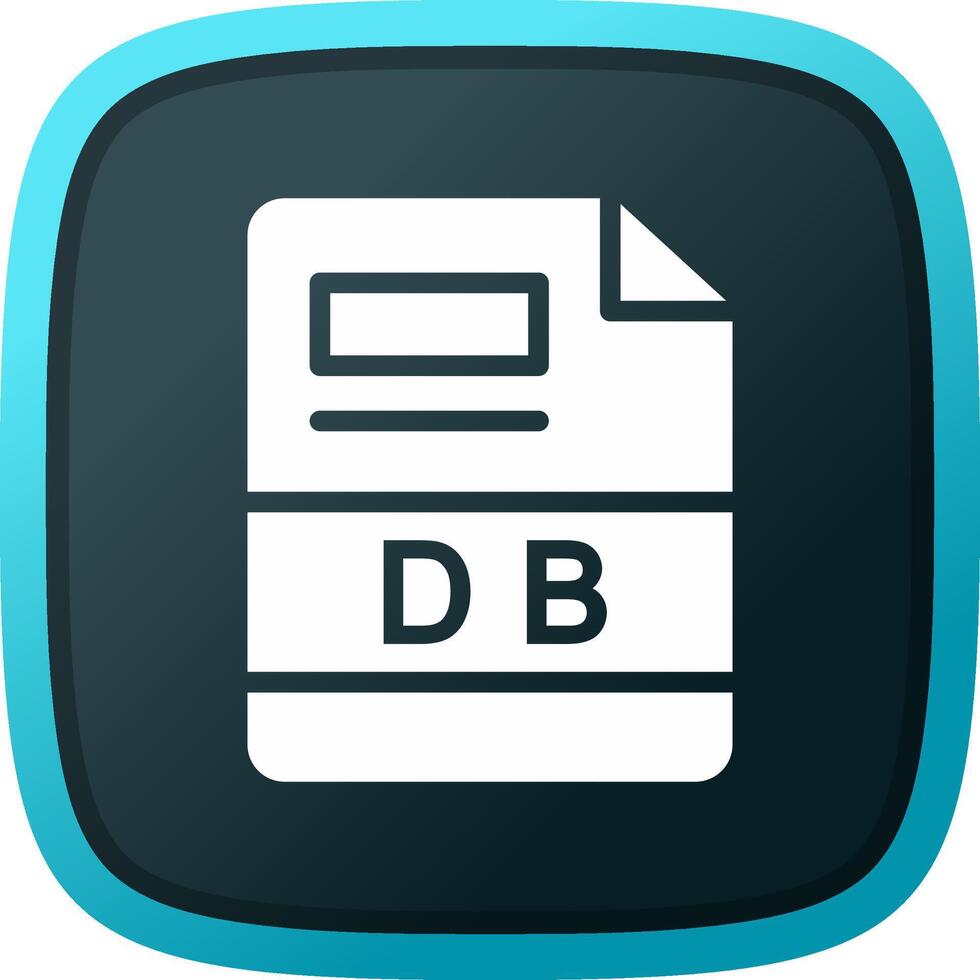 DB Creative Icon Design vector
