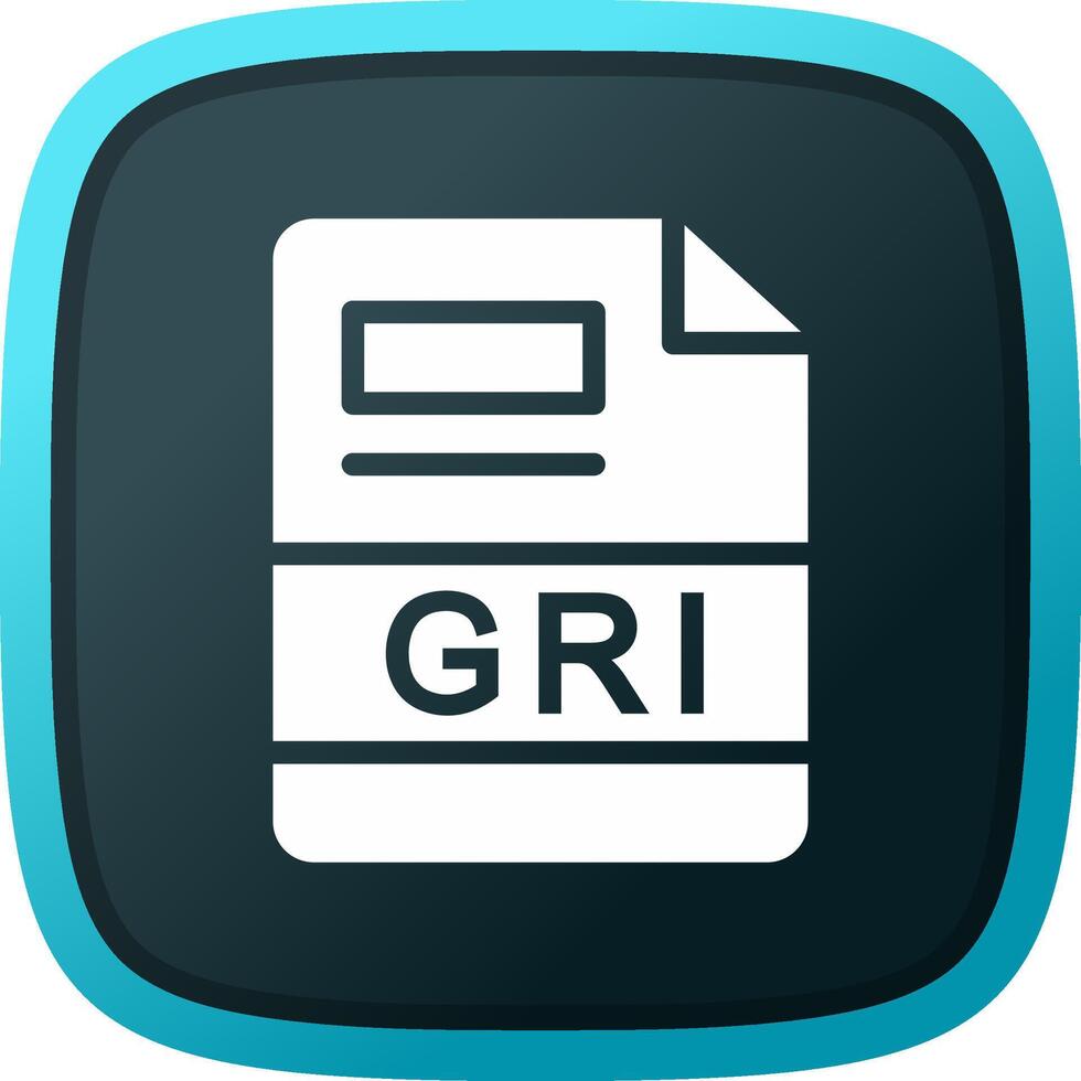 GRI Creative Icon Design vector