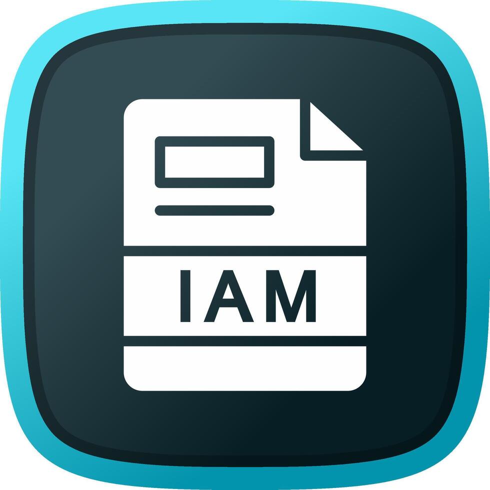 IAM Creative Icon Design vector