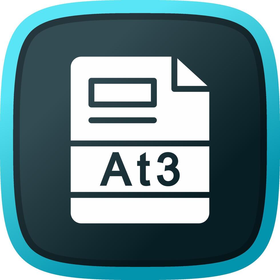 AT3 Creative Icon Design vector