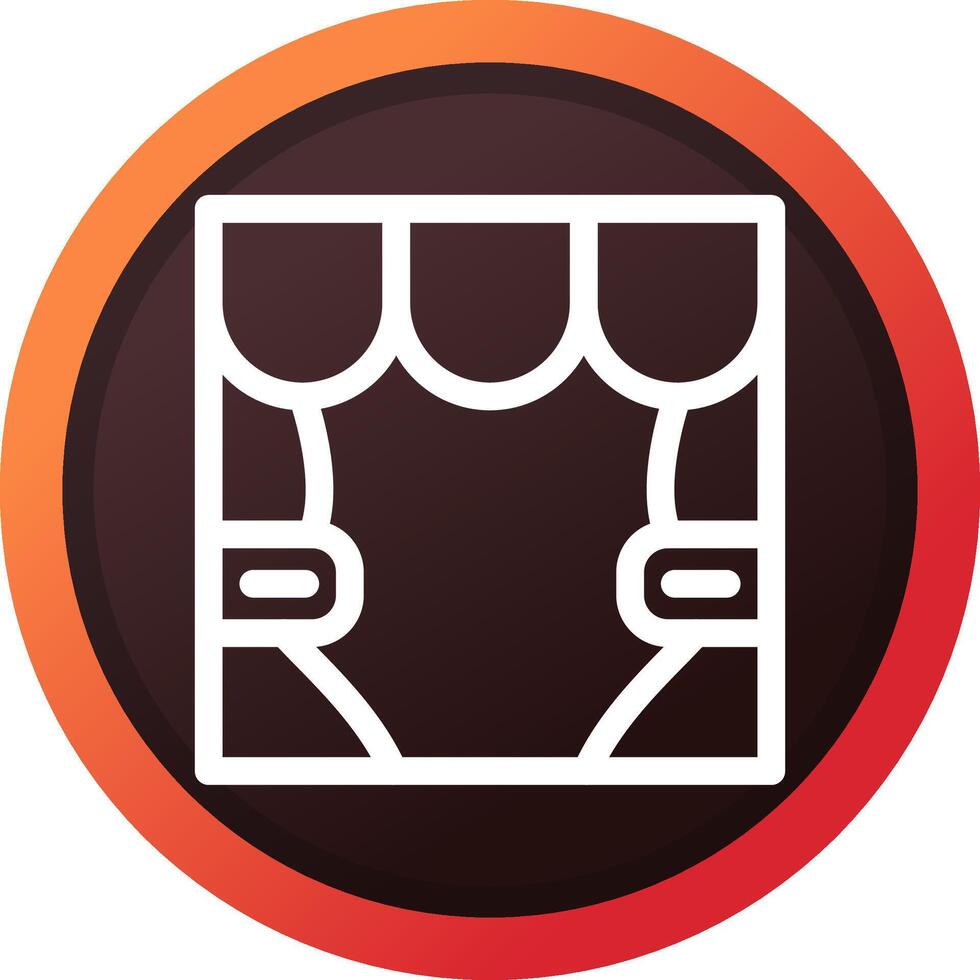 Stage Creative Icon Design vector