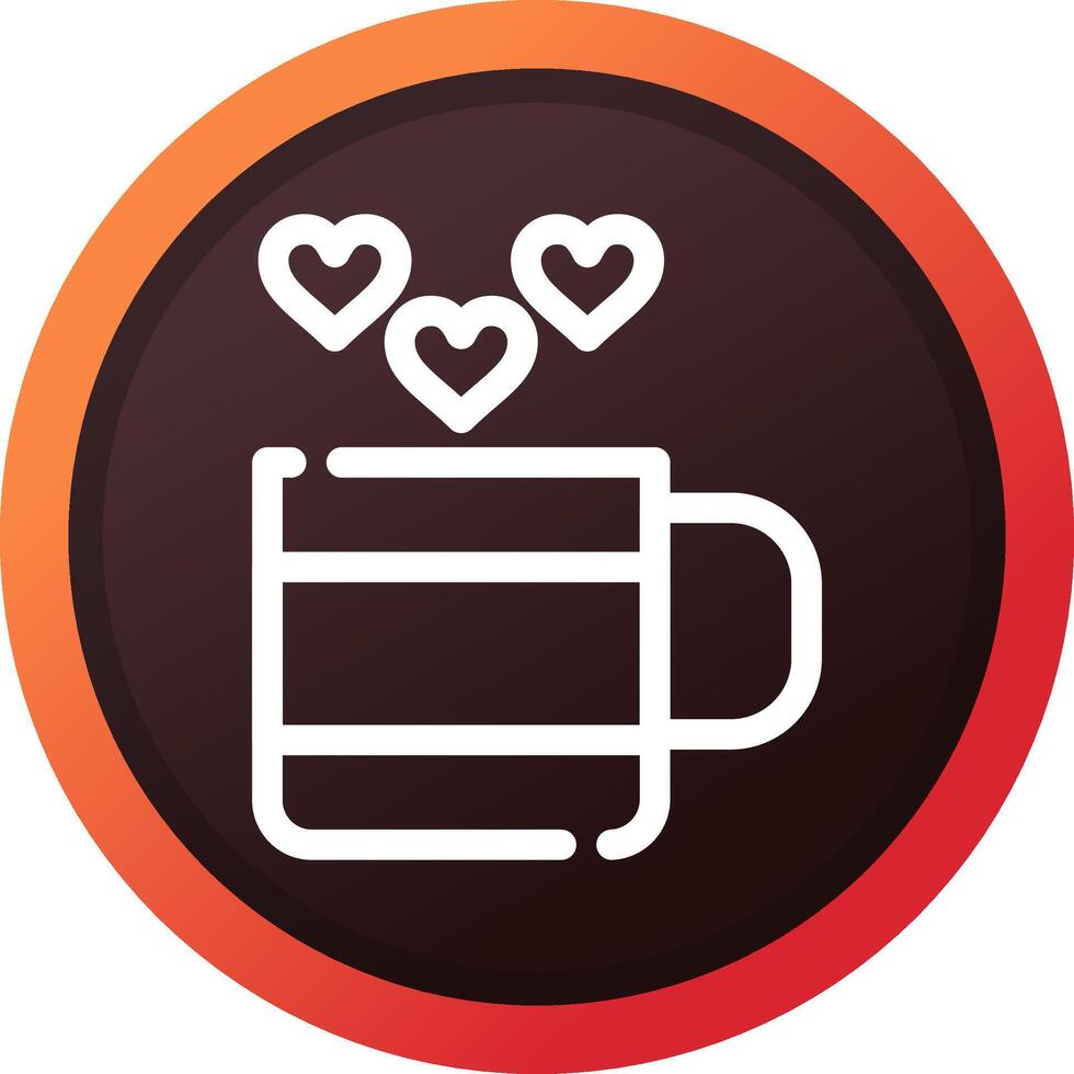 Love Tea Creative Icon Design vector