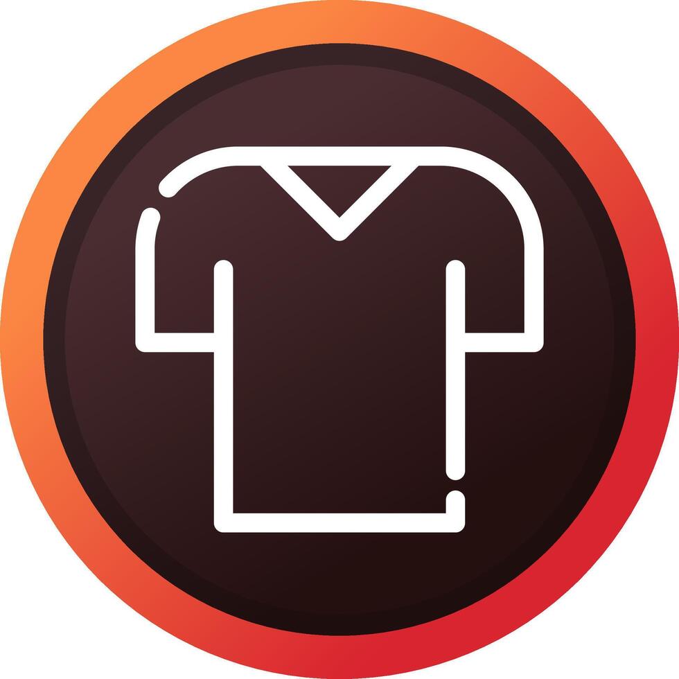 T-Shirt Creative Icon Design vector