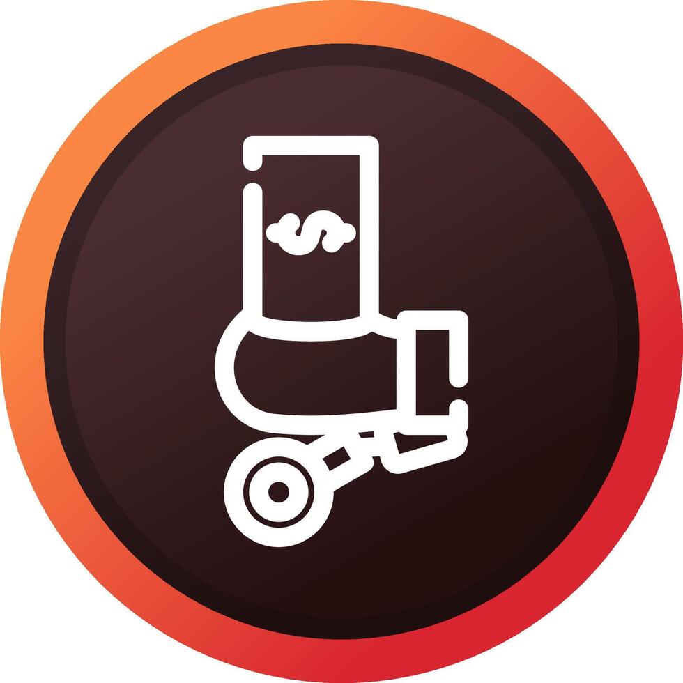 Corruption Creative Icon Design vector