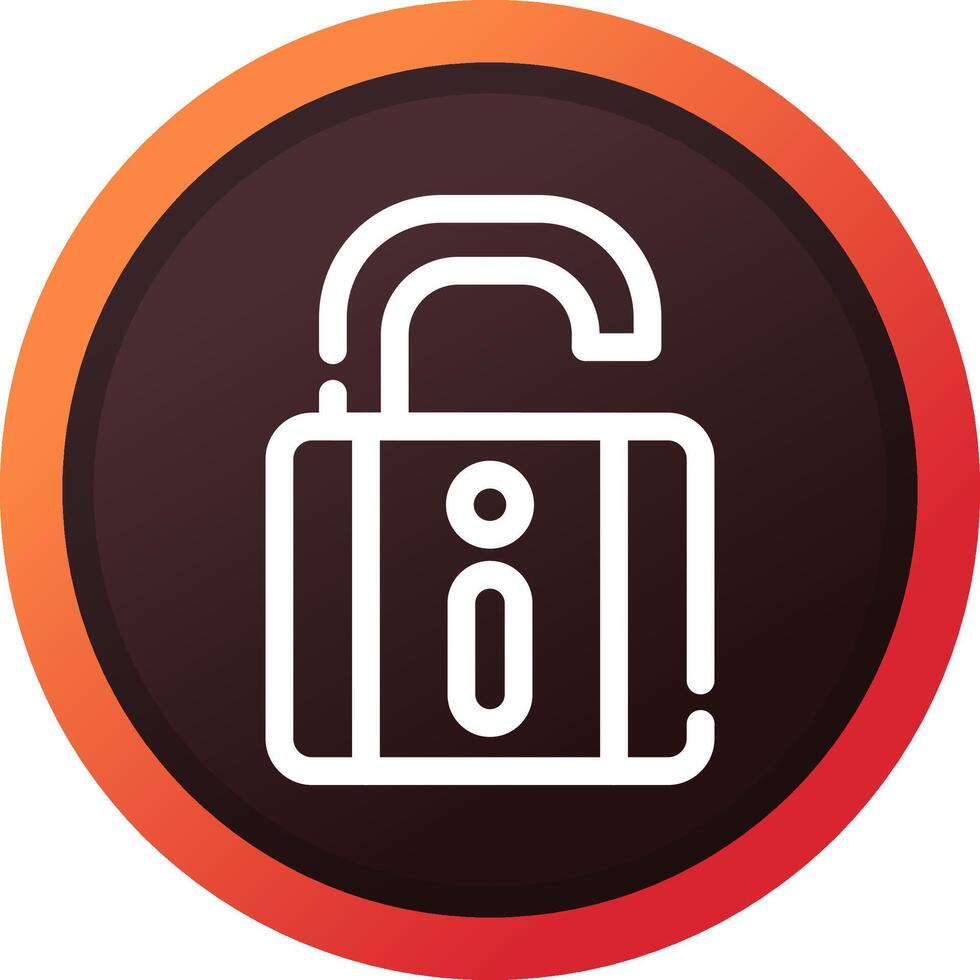 Unlock Creative Icon Design vector